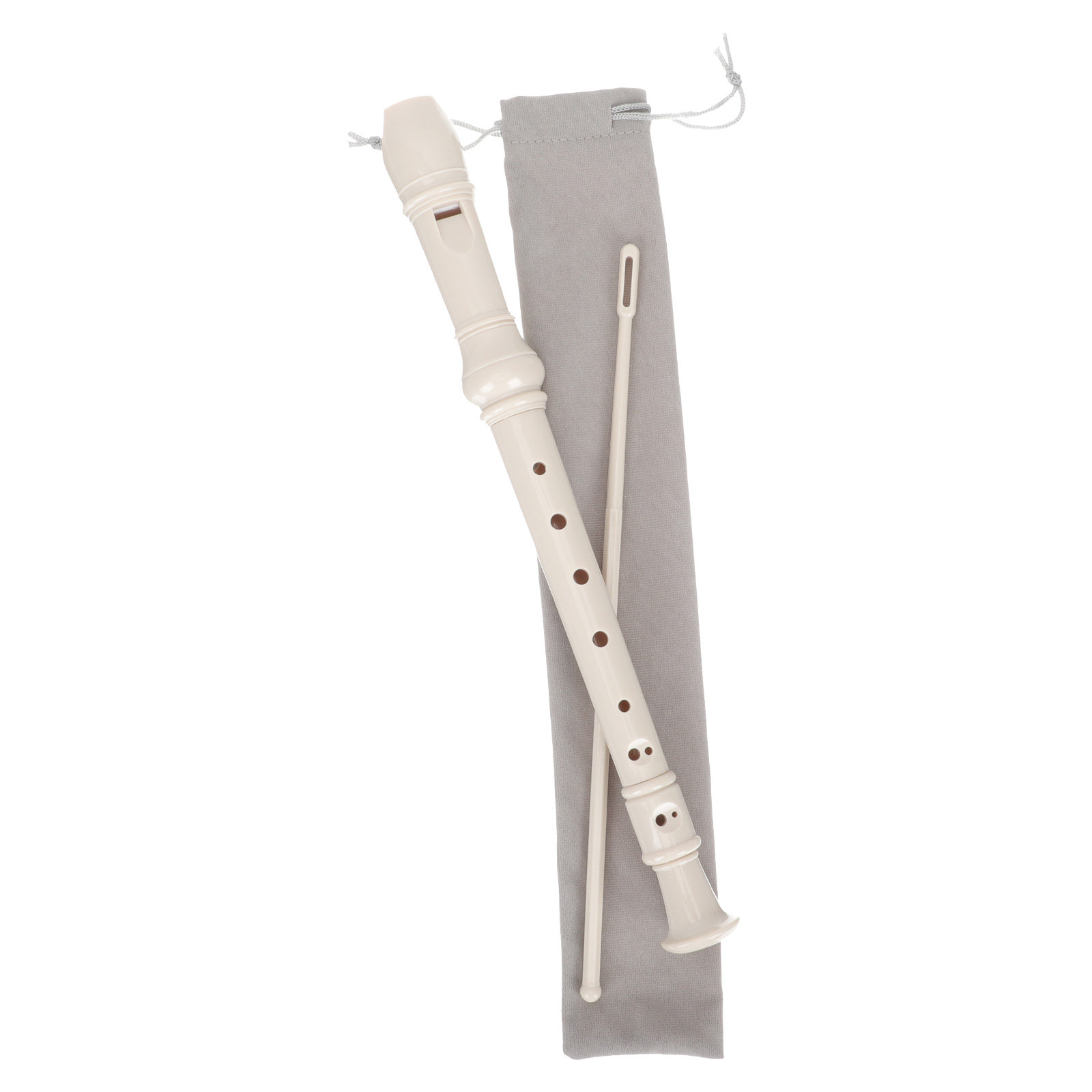 Soprano Recorder Plastic - ชุดเครื่องดนตรีสำหรับเด็ก 1 ชุด รีคอร์เดอร์โซปราโน 8 รู
