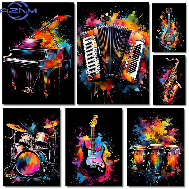 คลาสสิกแฟชั่นเครื่องดนตรีเปียโ - Picture Of Musical Instrument บทวิจารณ์และราคา